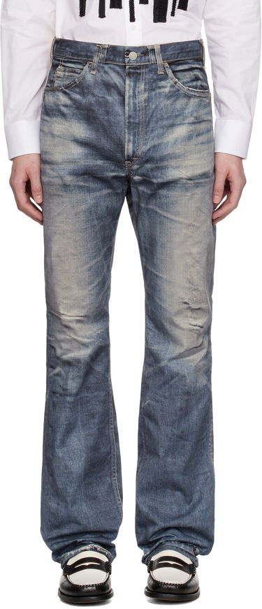 Jeans Junya Watanabe Junya Watanabe Levi's Edition Denim Trousers Blå | WO-P918-100, 0