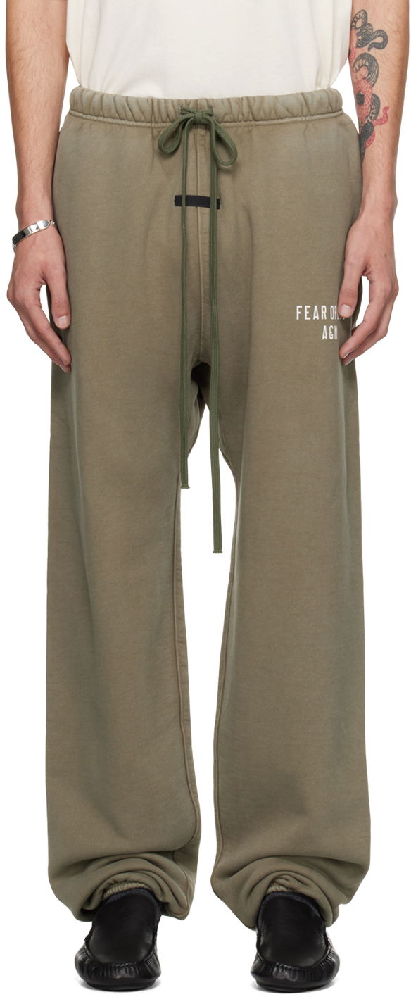 Träningsbyxor Fear of God ESSENTIALS Heavy Sweatpants Grön | 130BT244455F, 0