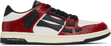 Sneakers och skor AMIRI Snake Skel-Top Low Vit | AMFOSR1104, 0