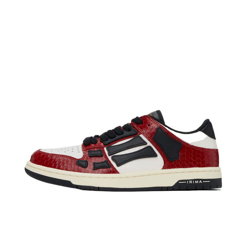 Sneakers och skor AMIRI Snake Skel-Top Low Vit | AMFOSR1104