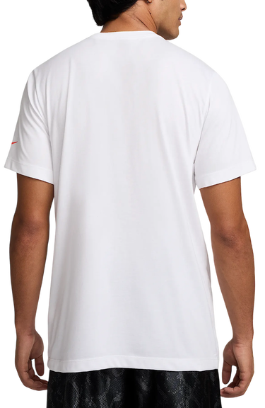 T-shirt Nike Graphic Print Cotton T-Shirt Vit | HV5150, 3