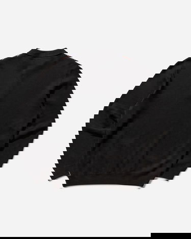 Sweater Carhartt WIP Longsleeve Polo Sweater Stripe Svart | I034032 2KFXX, 2