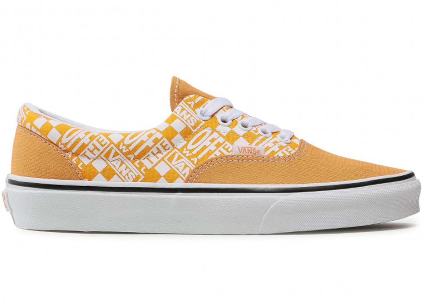 Sneakers och skor Vans Era Off The Wall Gold White Orange | VN0A54F13S61, 0