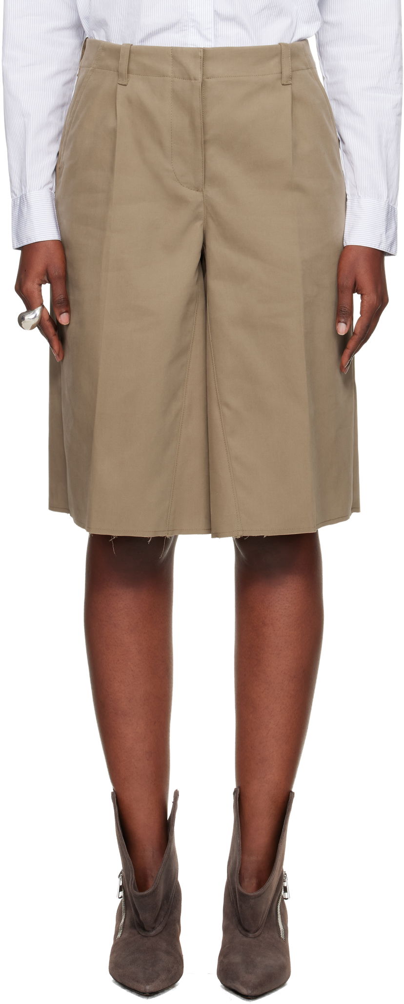 Shorts OUR LEGACY Jumbo Shorts Beige | W4254JS