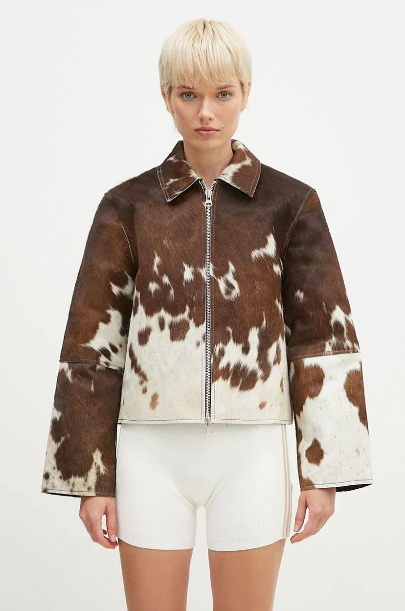 Jacka Samsoe Samsoe Suede Jacket Brun | F24300022