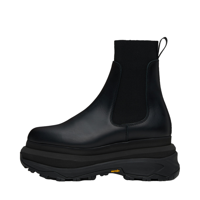 Sneakers och skor sacai Leather Chelsea Boots Svart | SCW-258
