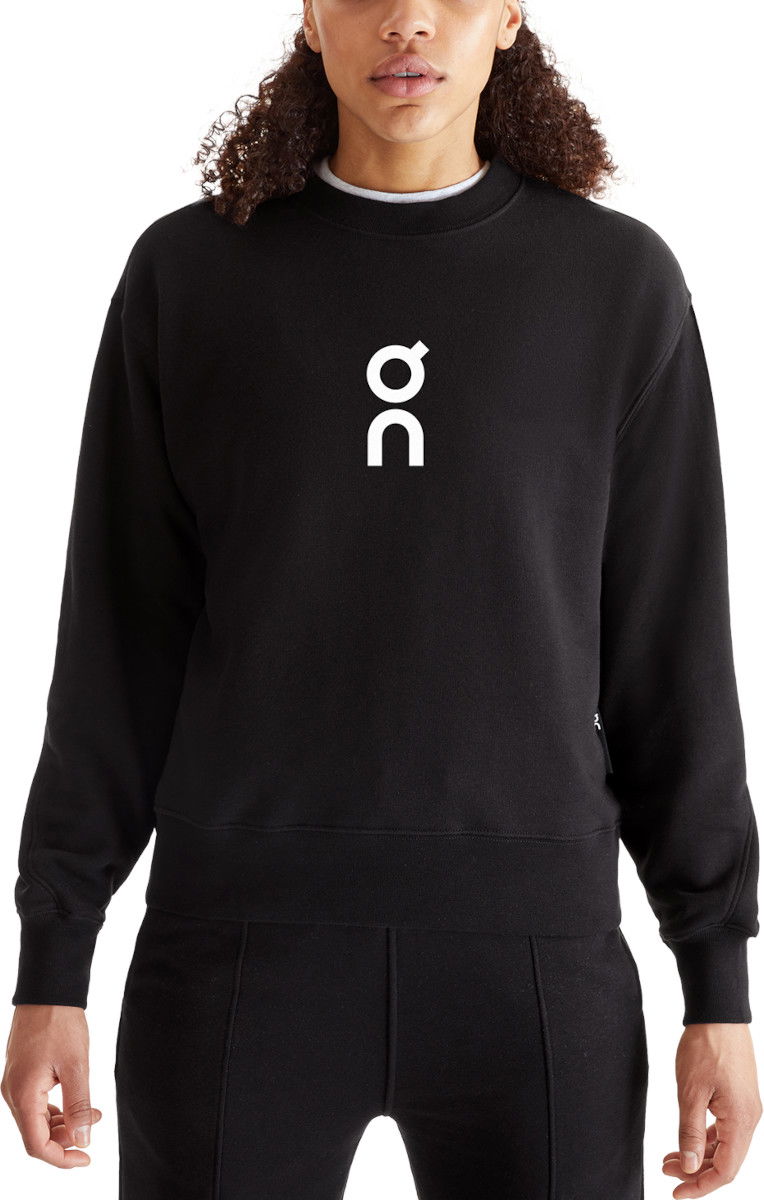 Sweatshirt On Running Club Crew Sweatshirt Svart | 1we10470553