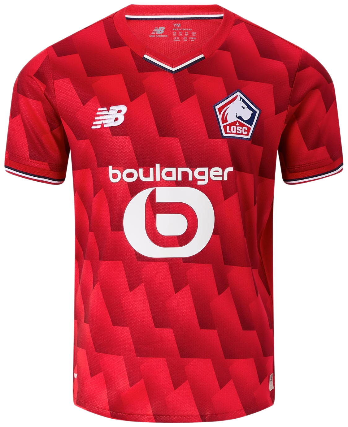Jersey New Balance LOSC Lille Home Jersey 2025/26 Kids Röd | jt230454-hme, 0