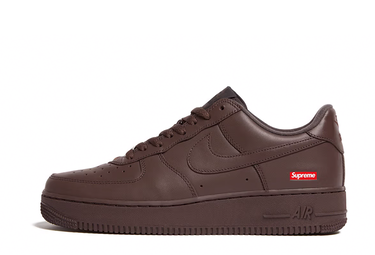 Sneakers och skor Nike Supreme x Air Force 1 Low "Baroque Brown" Brun | CU9225-200, 4