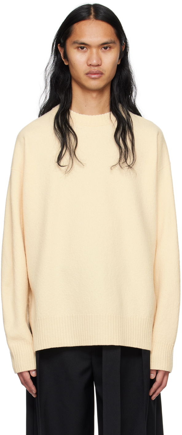 Sweater Jil Sander Oversized Sweater Vit | J21GP0003_J14603