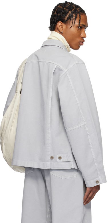 Jacka LEMAIRE Lemaire Boxy Denim Jacket Grå | OW306 LD1036, 2