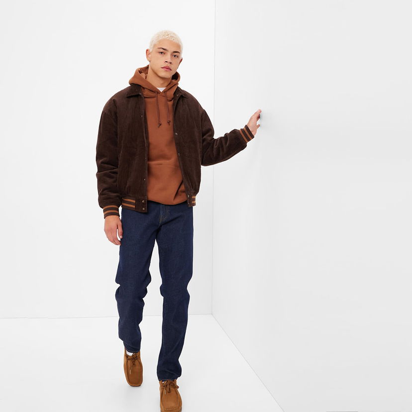 Byxor GAP Pants Denim Pants Slim Resin Rinse W31/L32 Mörkblå | 455577-00