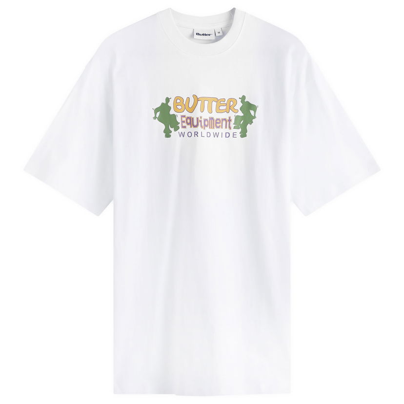T-shirt Butter Goods Breaker T-Shirt Vit | BGQ224D10201