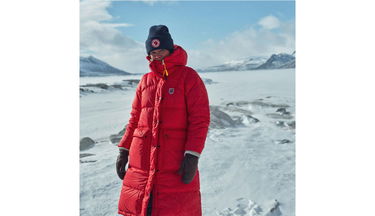 Parkas FJÄLLRÄVEN Long Down Parka Röd | F86126-334, 5
