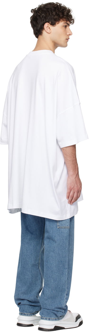 T-shirt Moschino Moschino Oversized Maxi Teddy Bear T-Shirt Vit | 251ZZV071202441001, 2