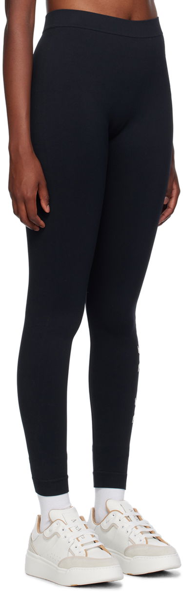 Damasker Max Mara Max Mara Jacquard Leggings Svart | 2398160133600, 1