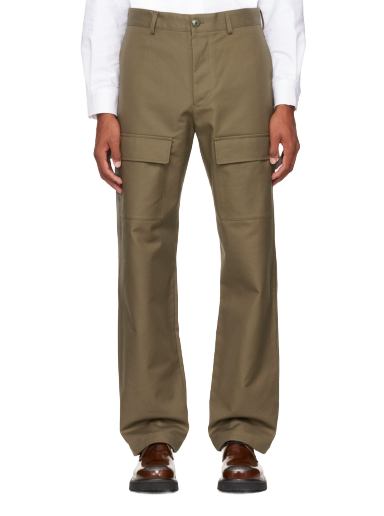 Cargo byxor KENZO Paris Drawstring Brun | FC65PA2419RB