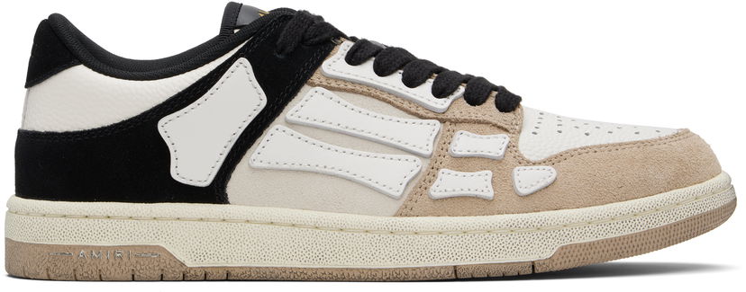 Sneakers och skor AMIRI AMIRI Distressed Skel Top Low Vit | AMFOSR1168