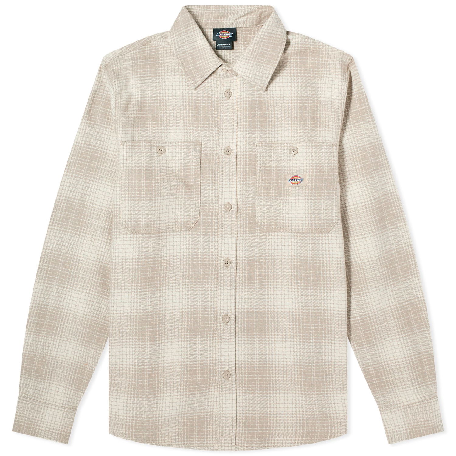 Skjorta Dickies Evansville Check Shirt Beige | DK0A4XGTSS01, 0