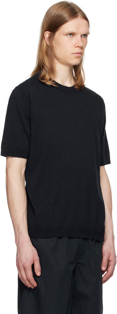 T-shirt NORSE PROJECTS Norse Projects Rhys Cotton Linen T-Shirt Vit | N45-0600, 4