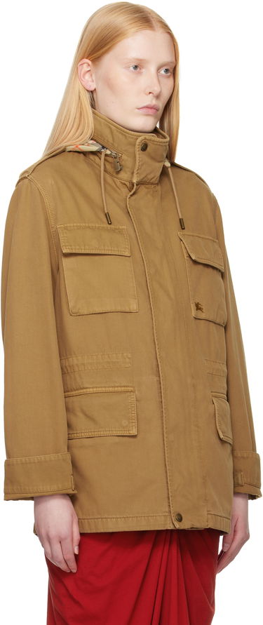 Parkas Burberry Burberry Hooded Field Jacket Brun | 8106036, 1