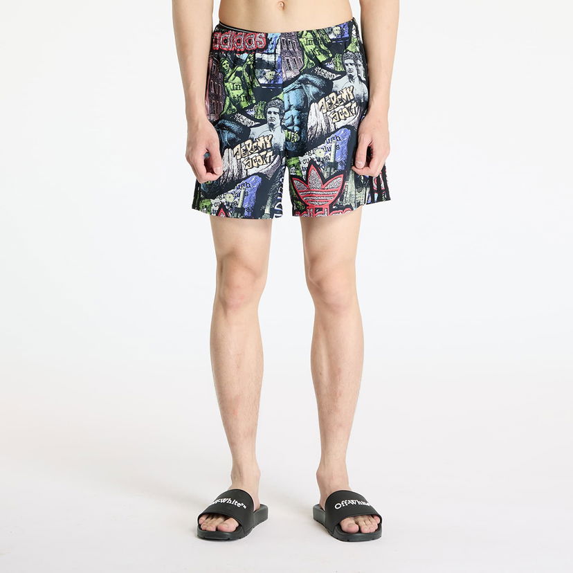 Shorts adidas Originals adidas x Jeremy Scott AOP Shorts Flerfärgad | JY2013