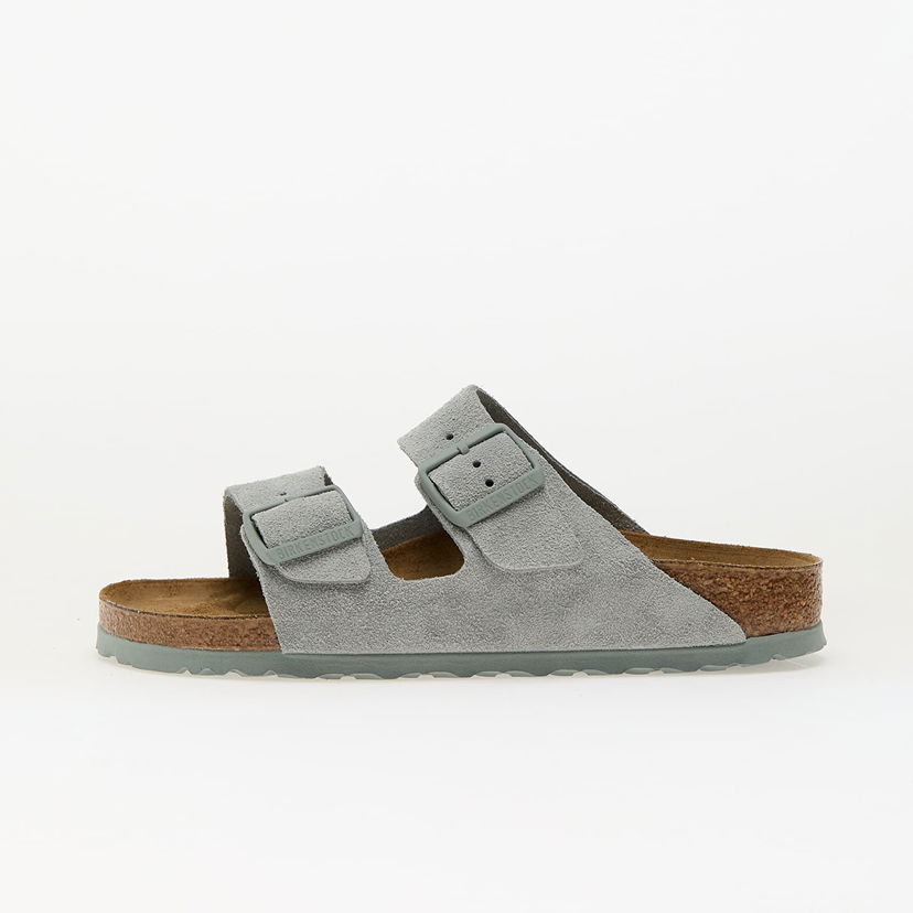 Sneakers och skor Birkenstock Birkenstock Arizona Suede Leather Sandals Grå | 1029215