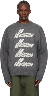 Jacquard Knit Sweater