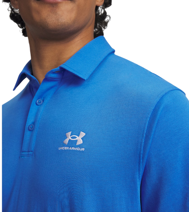 Polotröja Under Armour Textured Short-Sleeve Icon Polo Blå | 1386608-402, 2