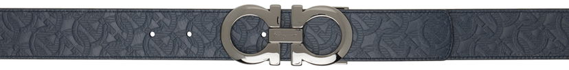 Bälten FERRAGAMO Ferragamo Gancini Reversible Belt Grå | 735830 675542119