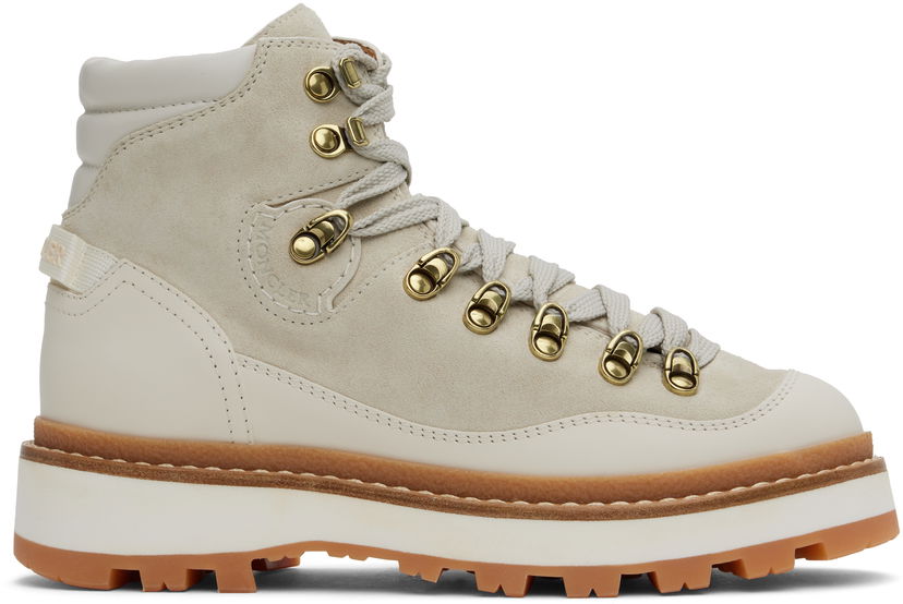 Sneakers och skor Moncler Peka Trek Hiking Boots Vit | J209B4F00130M4337