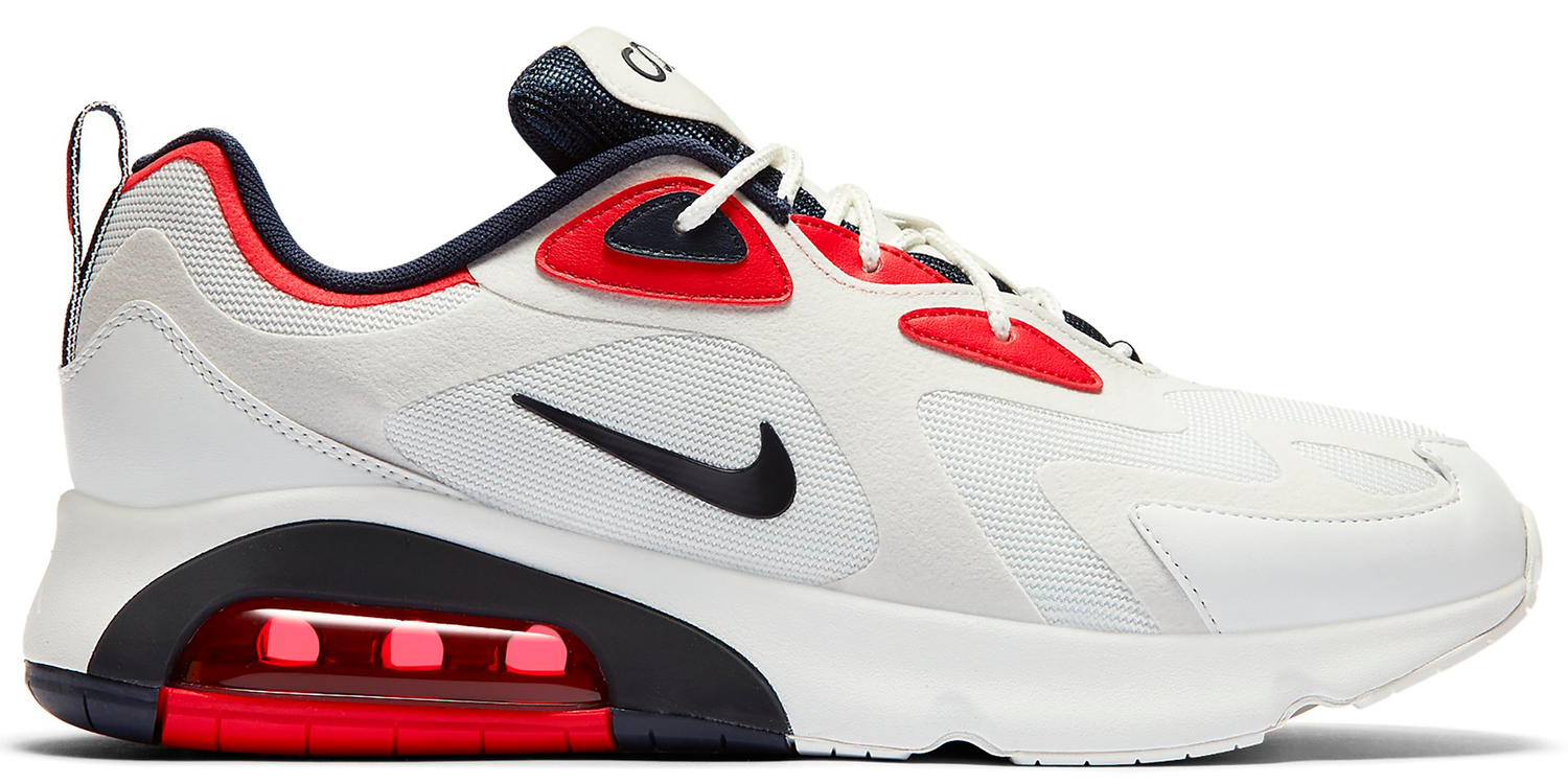 Sneakers och skor Nike Air Max 200 White Red Obsidian Vit | CT1262-101, 0