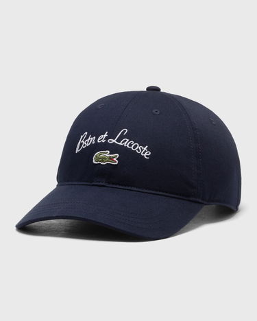 Keps Lacoste BSTN Cotton Twill Cap Mörkblå | RK0491-166-BSTN, 1