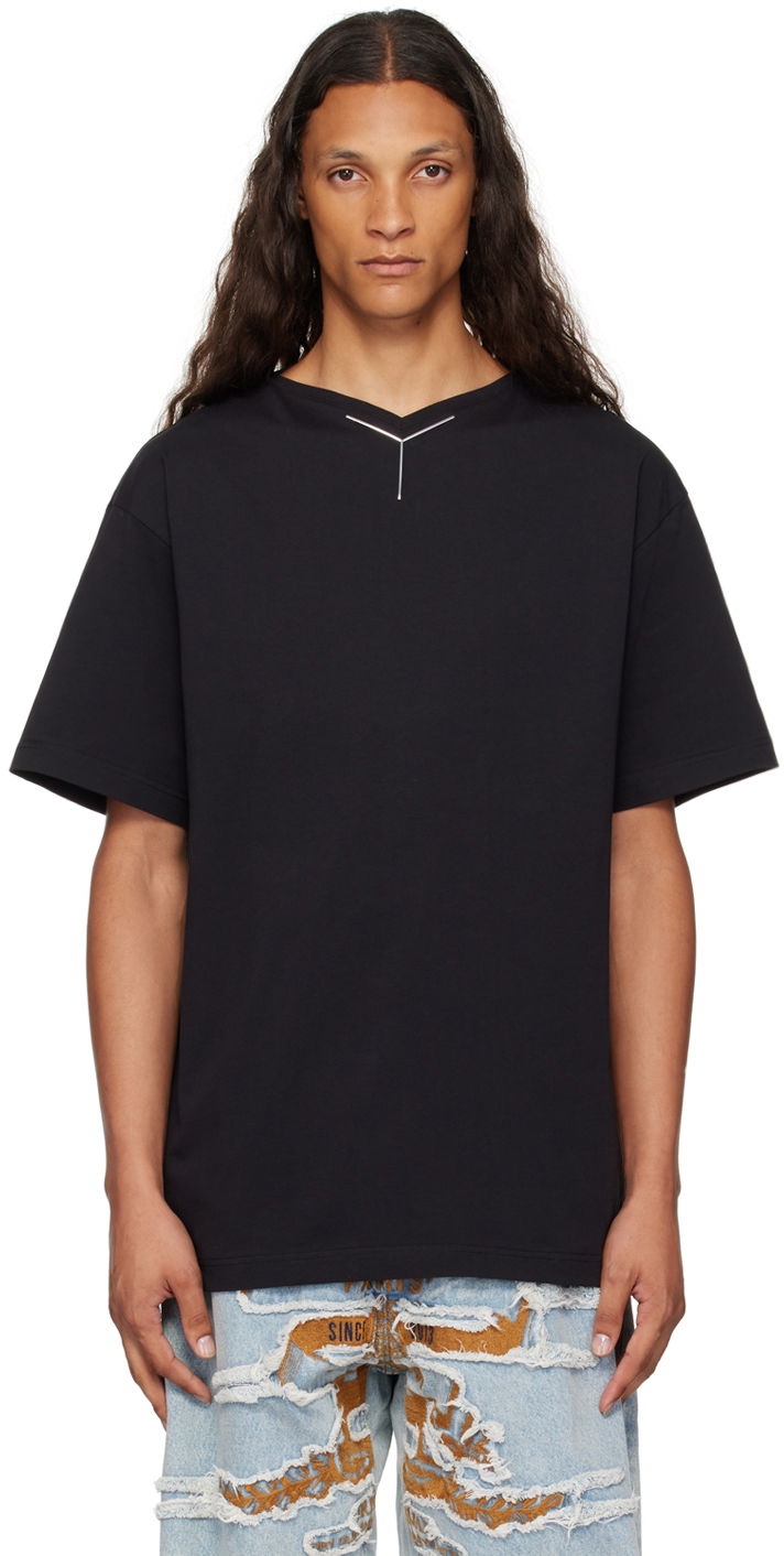 T-shirt Y/PROJECT Chrome T-Shirt Svart | 204TS006