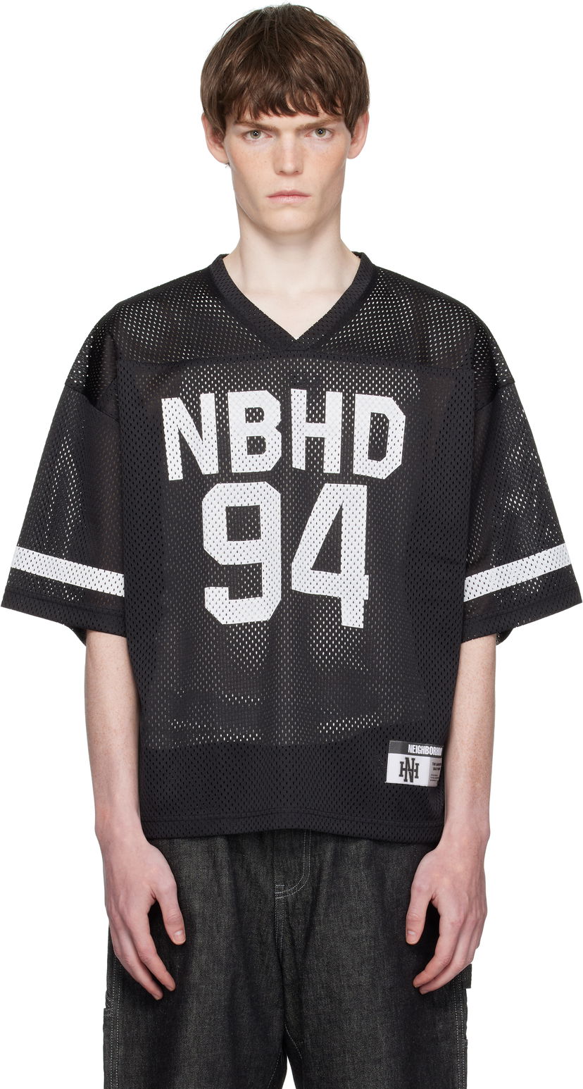 Jersey Neighborhood Neighborhood V-neck Jersey Svart | 251UNNH-CSM01