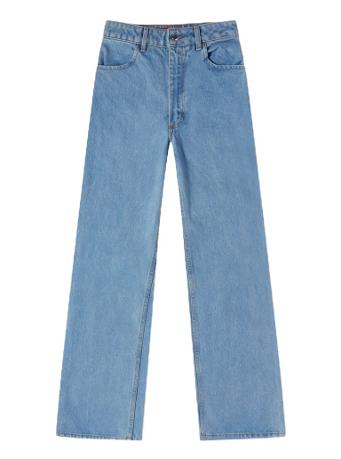 Jeans Eckhaus Latta Wide Leg Jeas Blå | 334-EL-CORE-TB