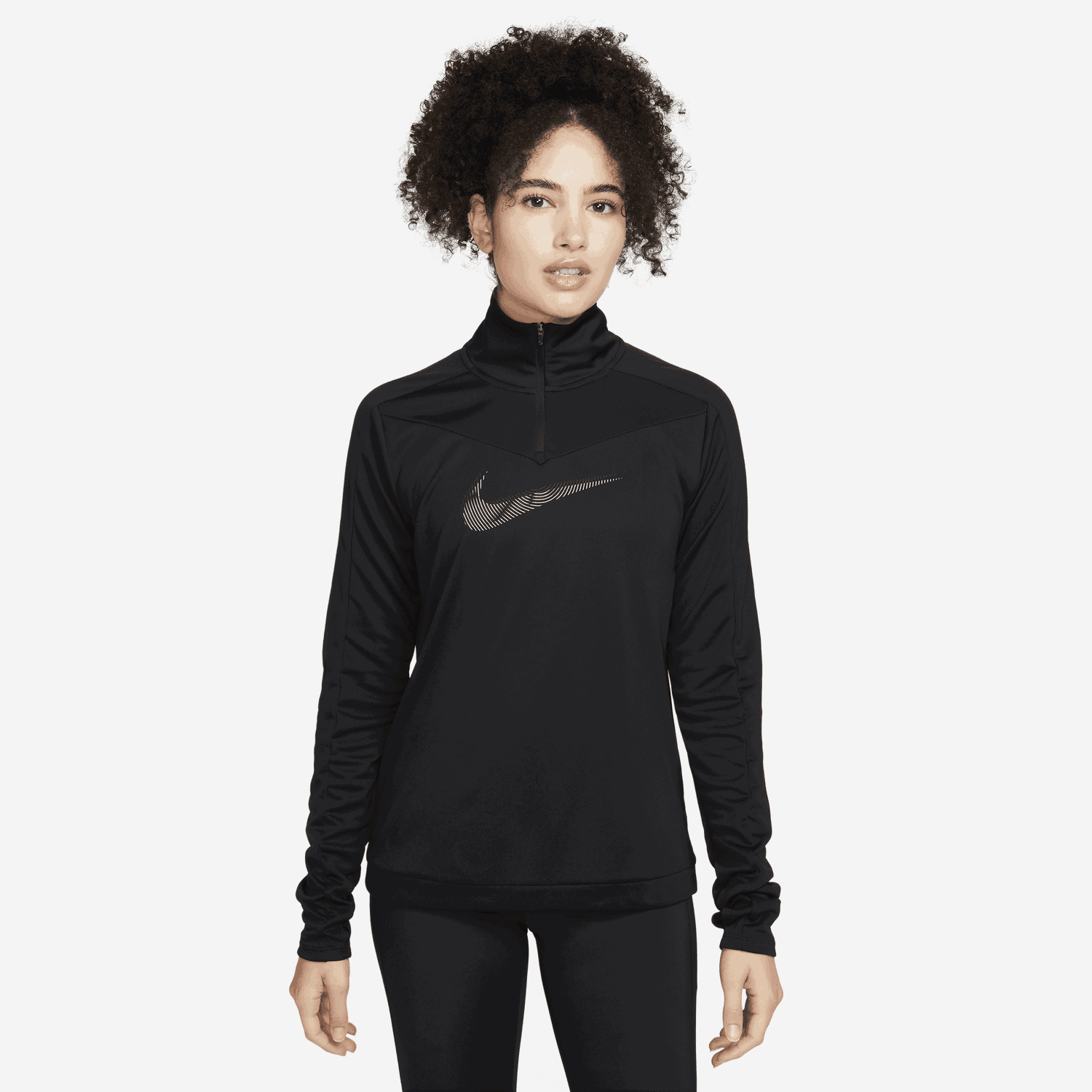 T-shirt Nike Dri-FIT Swoosh Svart | FB4687-010, 0