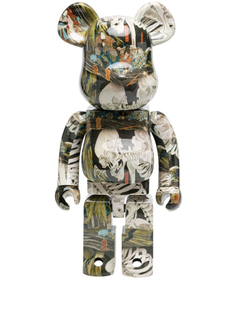 Samlarobjekt Medicom Toy The Haunted Old Palace at Soma bear toy - Green Beige | 453095659785018660595
