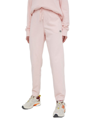 Träningsbyxor New Balance Essentials Uni-ssentials Sweatpant Rosa | UP21500_PIE