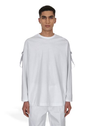 T-shirt Comme des Garçons Buckle T-Shirt Vit | FI-T012 2