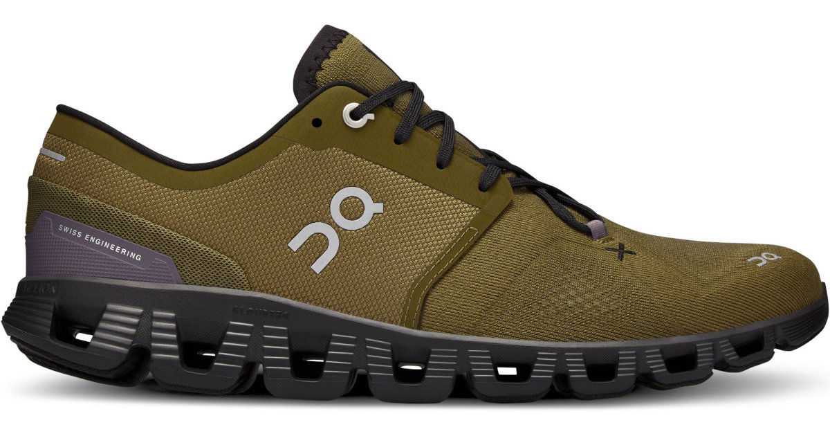 Sneakers och skor On Running Cloud X 3 Grön | 60-98101, 1