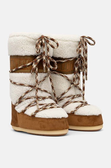 Sneakers och skor Moon Boot Shearling Boots Brun | 80D1402610.MA03, 1