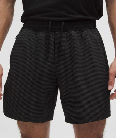 Shorts lululemon Short Pace Breaker linerless reflective mesh 18 cm Svart | prod20001643, 4