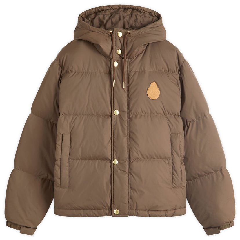 Pufferjacka Sporty & Rich Crown Puffer Jacket Brun | OW020512202BR03-CHOC