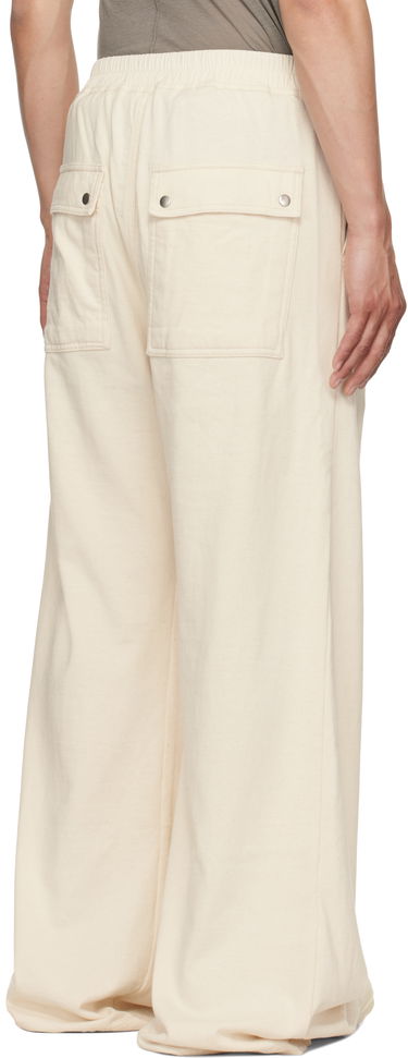 Byxor Rick Owens Rick Owens DRKSHDW Hollywood Geth Belas Sweatpants Beige | DU01E3378 RIGN, 2