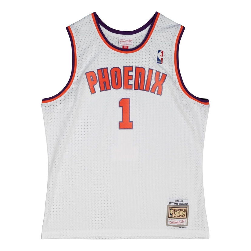 Jersey Mitchell & Ness NBA Phoenix Suns 2002-03 Swingman Jersey 'Anfernee Hardaway 1' Vit | SMJY4443-PSU02AHAWHIT