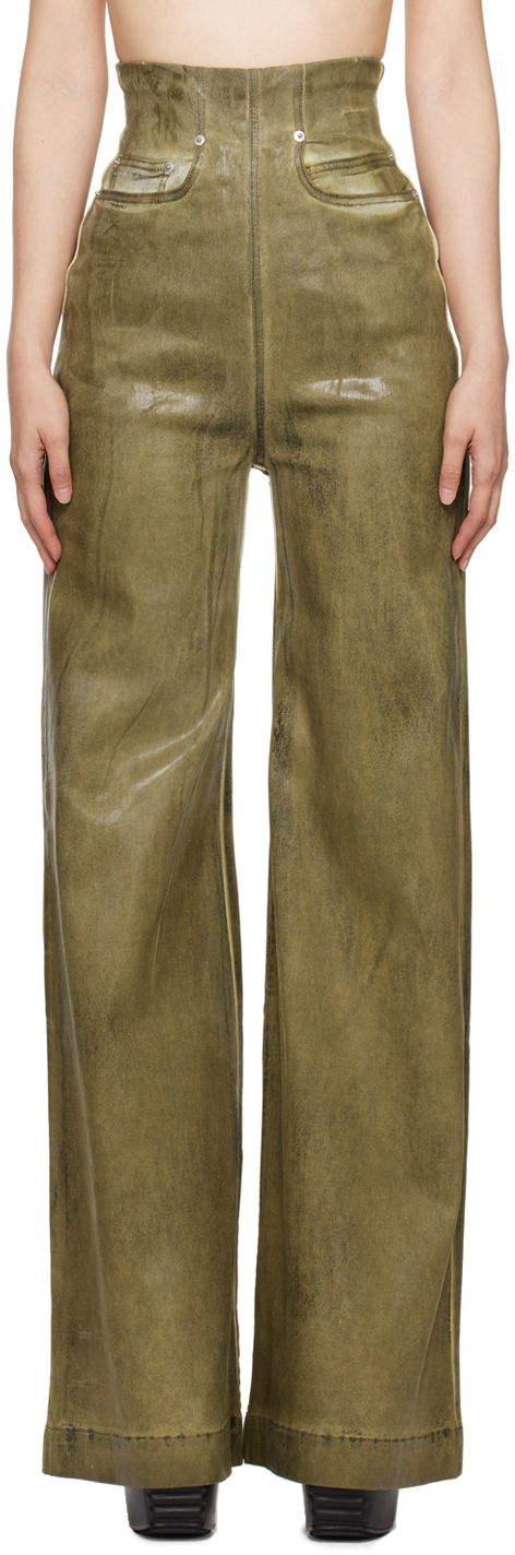 Jeans Rick Owens Cooper Dirt Jeans Grön | DS02D2303 HSCF