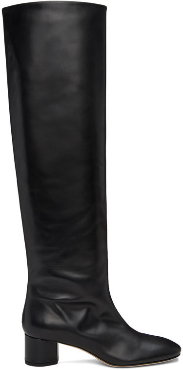 Kläder Aeyde Aeyde Willa Over-the-Knee Boots Svart | A11-KB-DUBR45RO115-FW24-800-001, 0