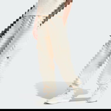 Träningsbyxor adidas Originals Essentials Fleece Cargo Jogger Beige | IR5906, 1