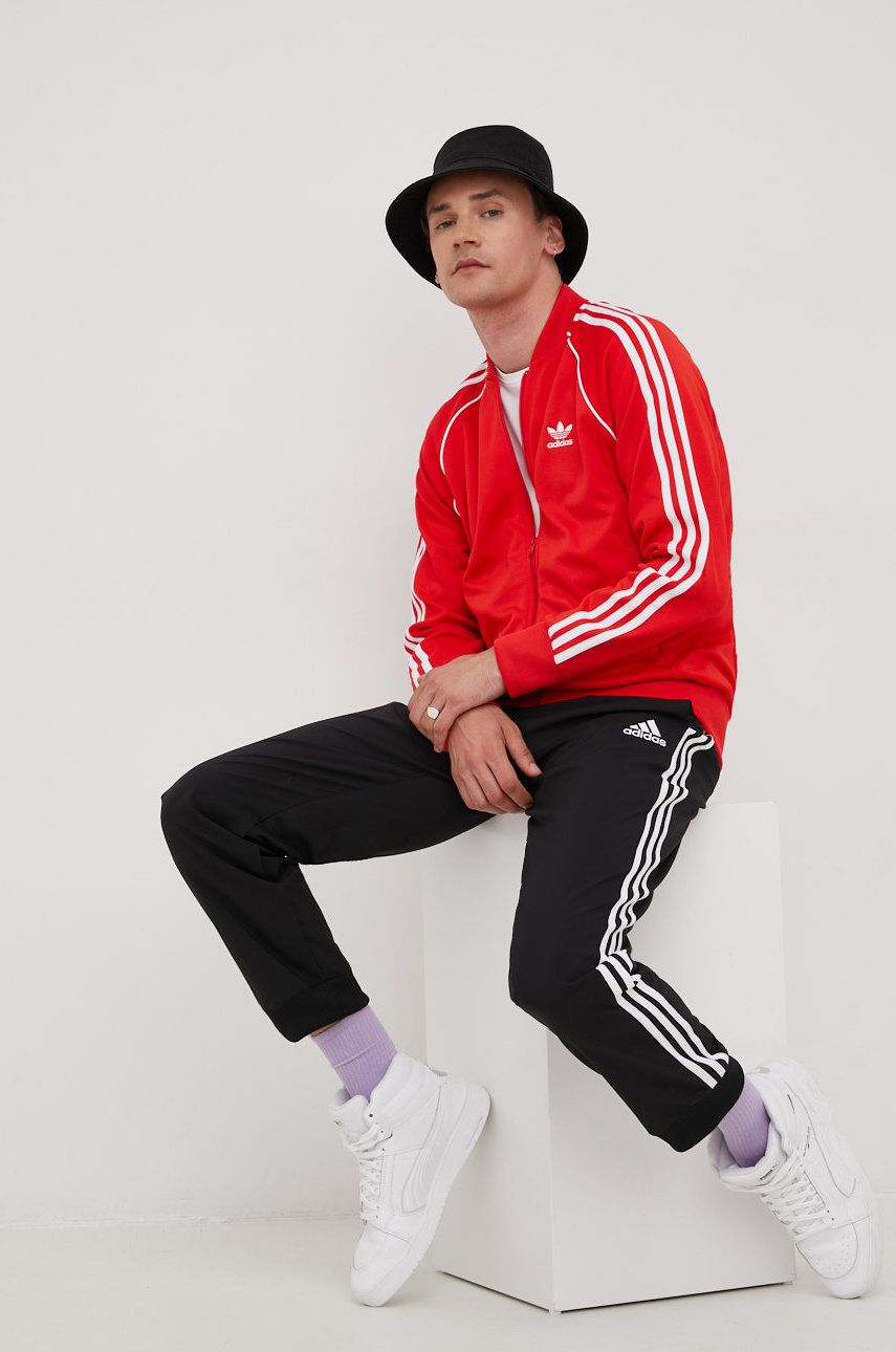 Sweatshirt adidas Performance Hood Röd | HF2124, 0